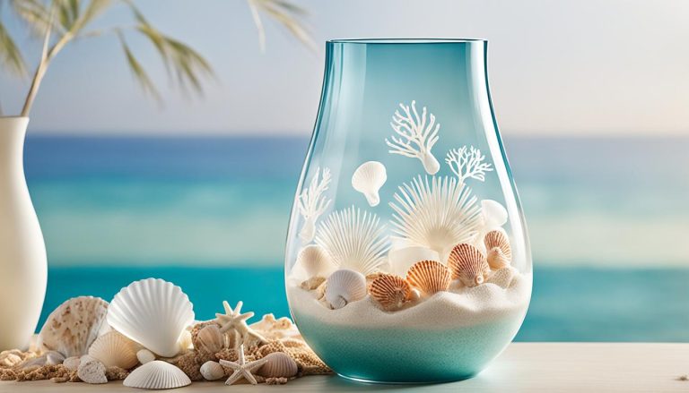 Beach Glass Vases
