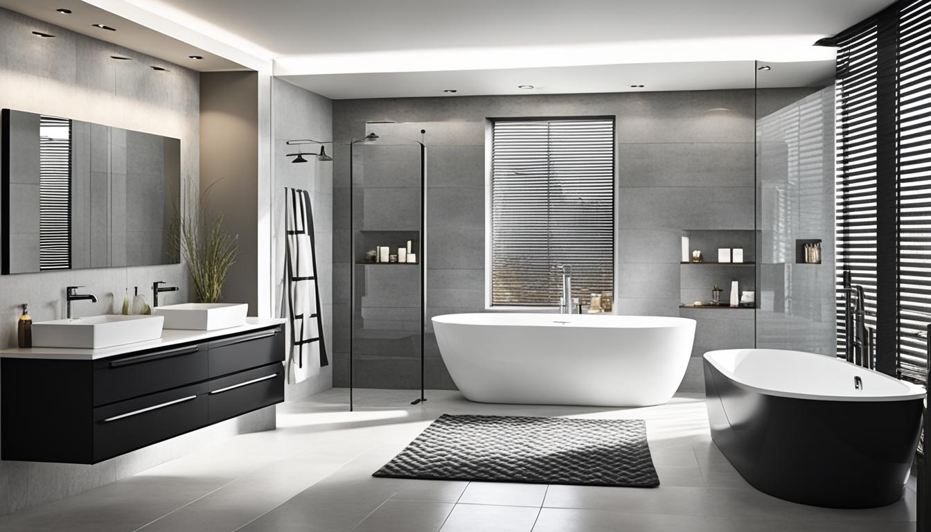 Modern Masculine Bath